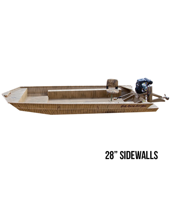 Beavertail Custom Aluminum Boat 28" Sidewall Extension