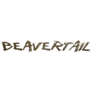 Beavertail Decal Logo Brown with Tan Geese