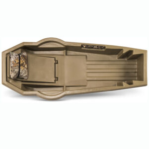 Beavertail Predator Pit Blind Marsh Brown for Field or Waterfowl Duck Hunting