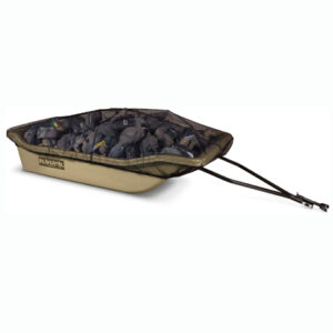 Beavertail Magnum XT Sled Package with Tow Hitch and Mesh Decoy Bungee Cover for Hunting