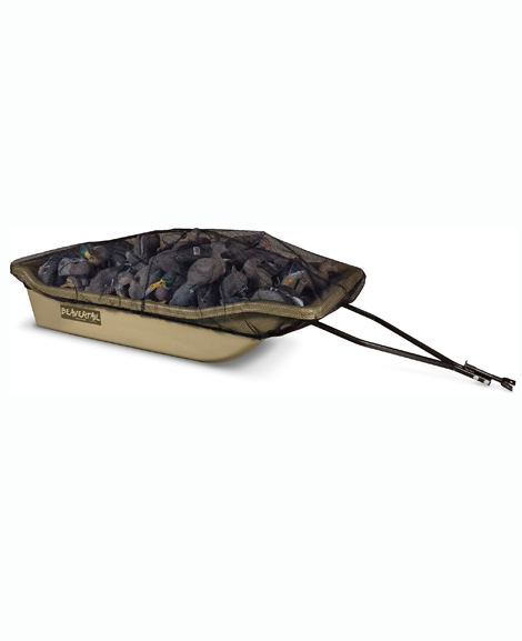 Beavertail Magnum XT Sled Package with Tow Hitch and Mesh Decoy Bungee Cover for Hunting