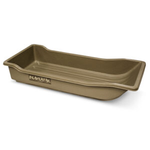 Beavertail Large Sport Sled for Cargo and Supplies Marsh Brown