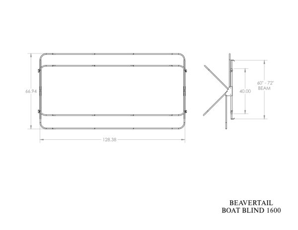 1600 Series Boat Blind - Image 8