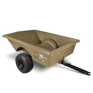 Beavertail Xpress 15 Multipurpose Trailer Marsh Brown for Hunting, Lawn and Field