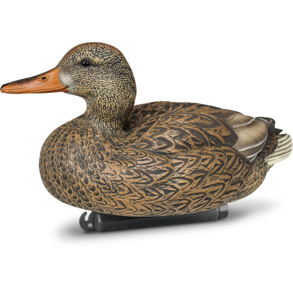 Beavertail Upright Hen Mallard Floater Water Decoys for Waterfowl Hunting