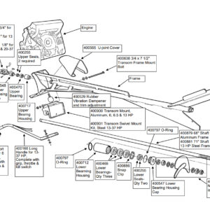 Beavertail Long Tail Replacement Motor Parts