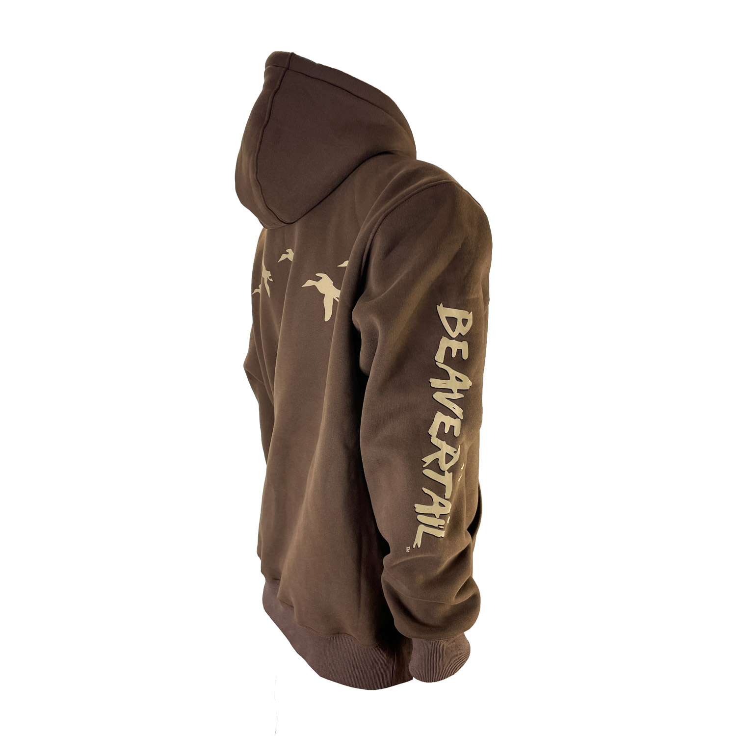 Brown hoodies