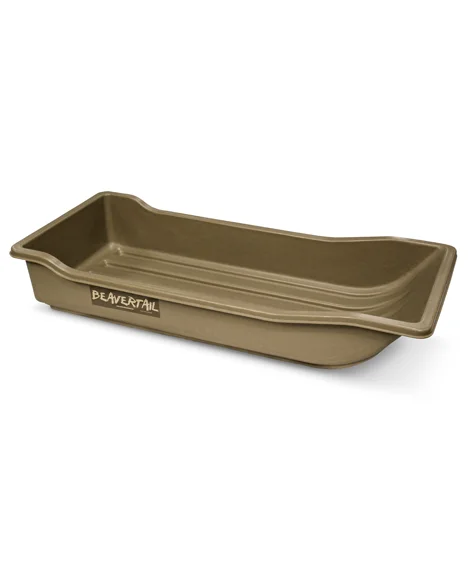 Beavertail Large Sport Sled for Cargo and Supplies Marsh Brown