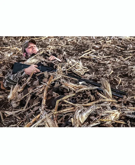 Beavertail Plowed Field Concealment Blanket for Field Hunting