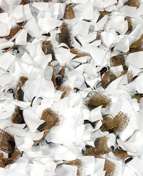 Beavertail Concealment Blanket Snow Cover for Snow Geese Hunting