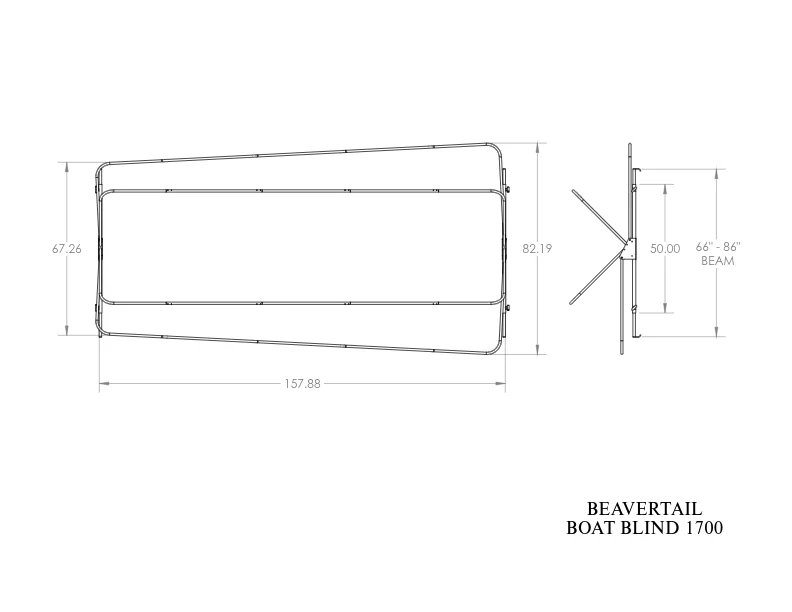 1700 Series Boat Blind - Image 7